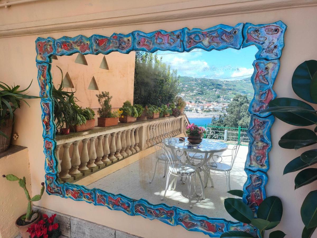 Panoramic Apartments In Villa In Center "The Beach And The Cliff" 1 Agropoli Zewnętrze zdjęcie