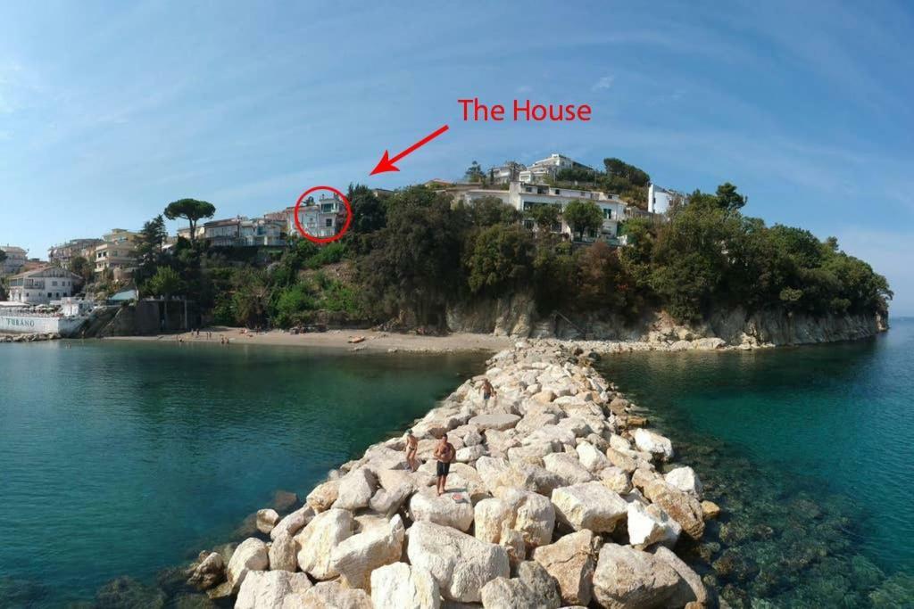 Panoramic Apartments In Villa In Center "The Beach And The Cliff" 1 Agropoli Zewnętrze zdjęcie